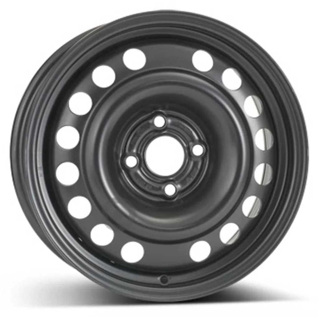 Jantes en fer ALCAR ACCIAIO 6435 6x15 4x100 ET 43 BLACK pour votre auto