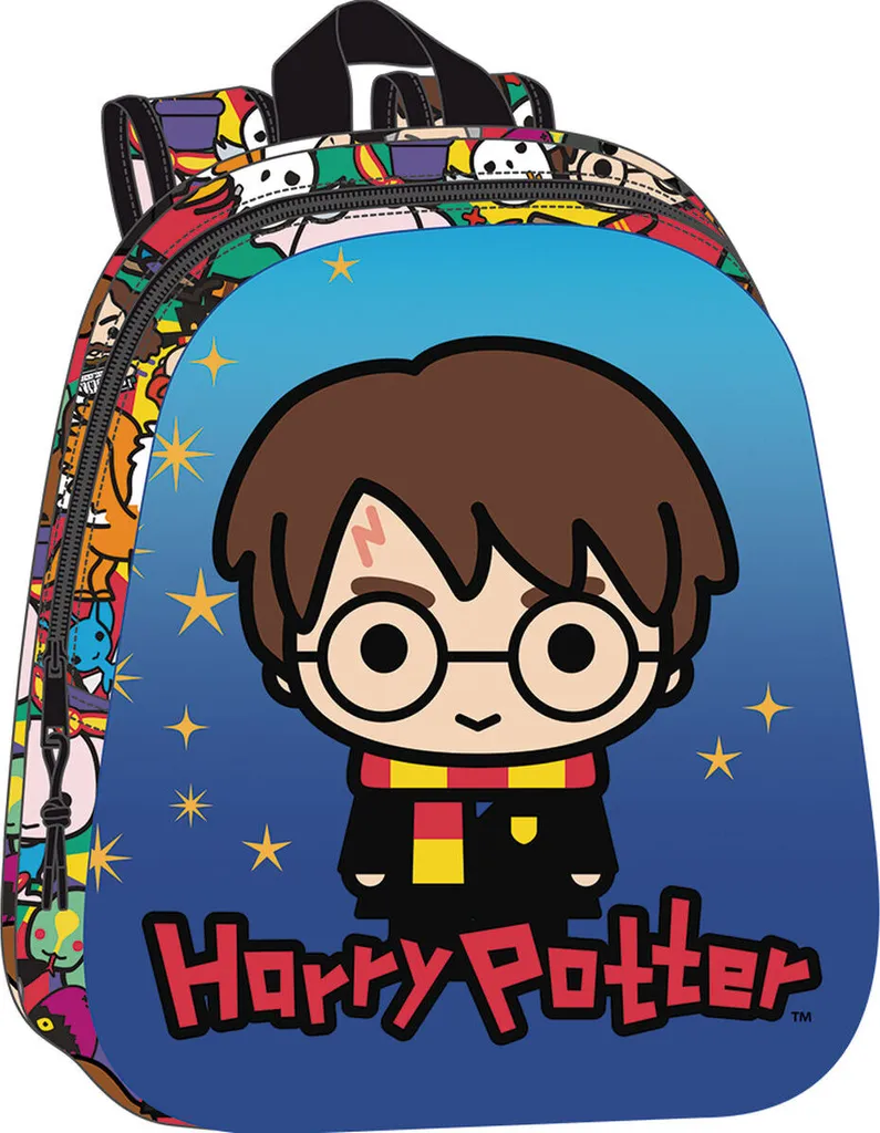 Zaino Harry Potter Hogwarts Blu 27x33x10cm - Edizione Speciale