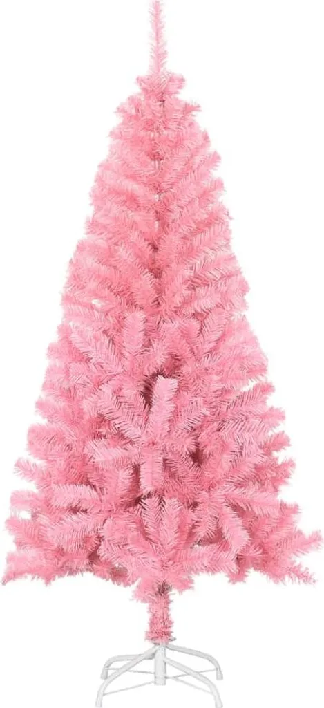 Sapin rose 120 cm pour petit appartement, arbre de Noël compact