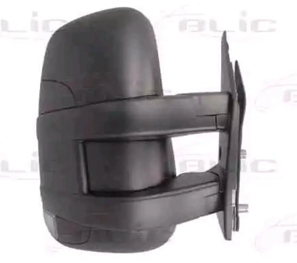Rétroviseur extérieur ajustable BLIC avec coque résistante aux chocs noirs - 2