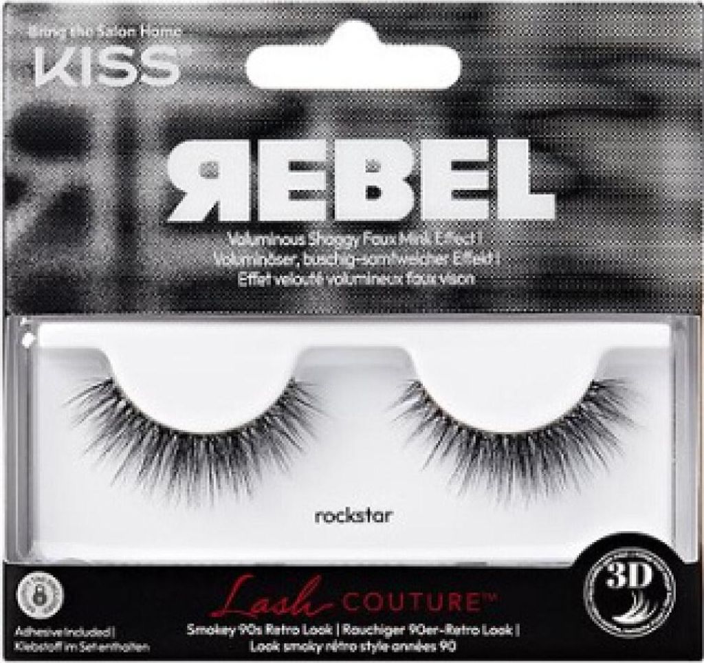 KISS Lash Couture Rebel Collection False Eyelashes Rockstar
