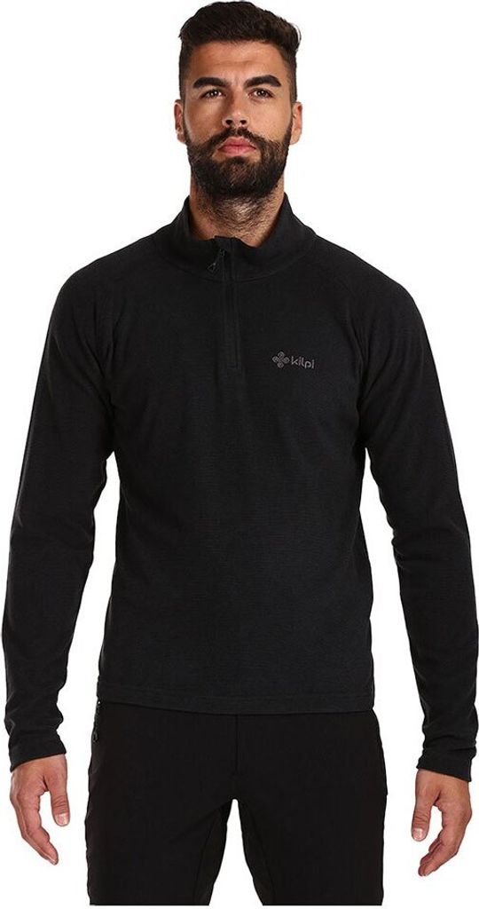 Kilpi Almeri Fleece Mit Halbem Reißverschluss Schwarz M Mann Schwarz M