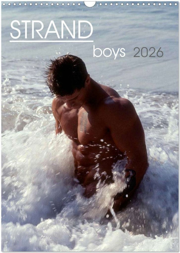 Strandboys 2026 (Wandkalender 2026 DIN A3 hoch), CALVENDO Monatskalender