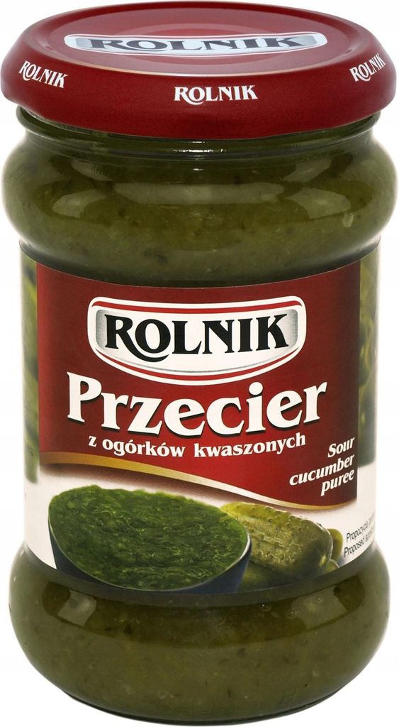 Rolnik Purée de concombres aigres 300 g Image du produit 