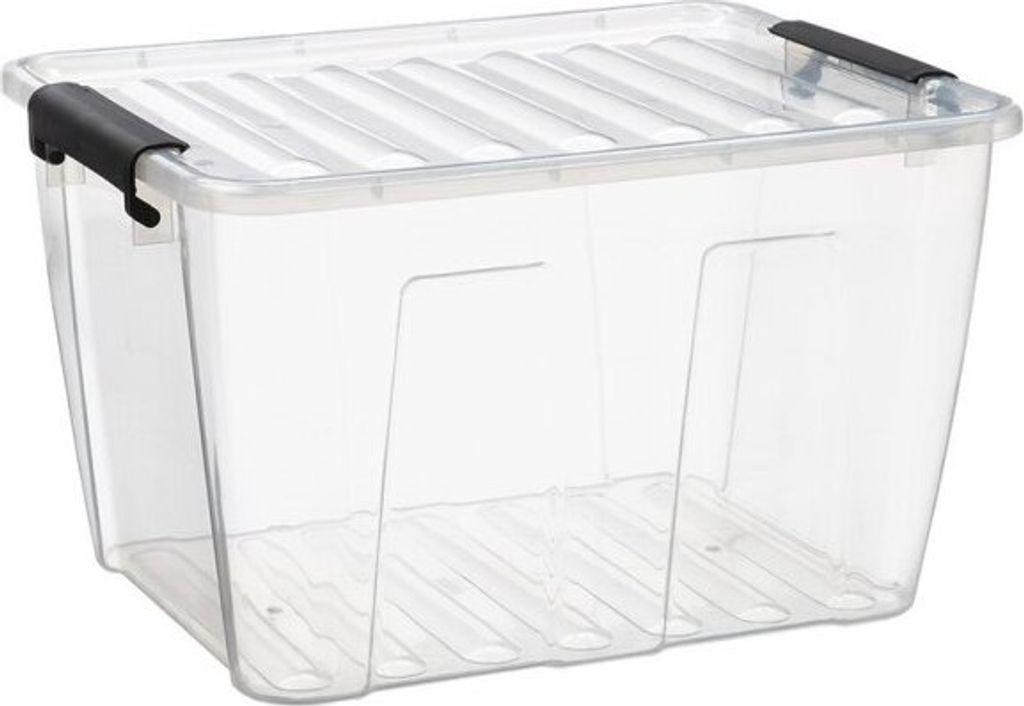 plast team Aufbewahrungsbox HOME BOX 15 Liter transparent Produktbild 6