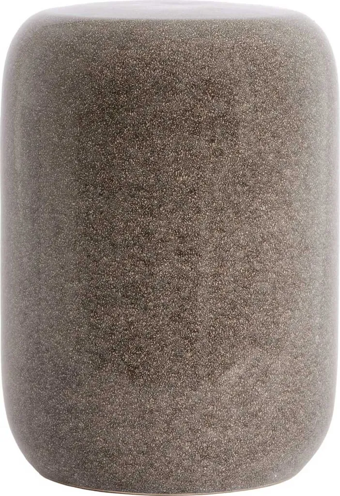 Table basse d'appoint Franca pour salon ou chambre marron foncé 46cm