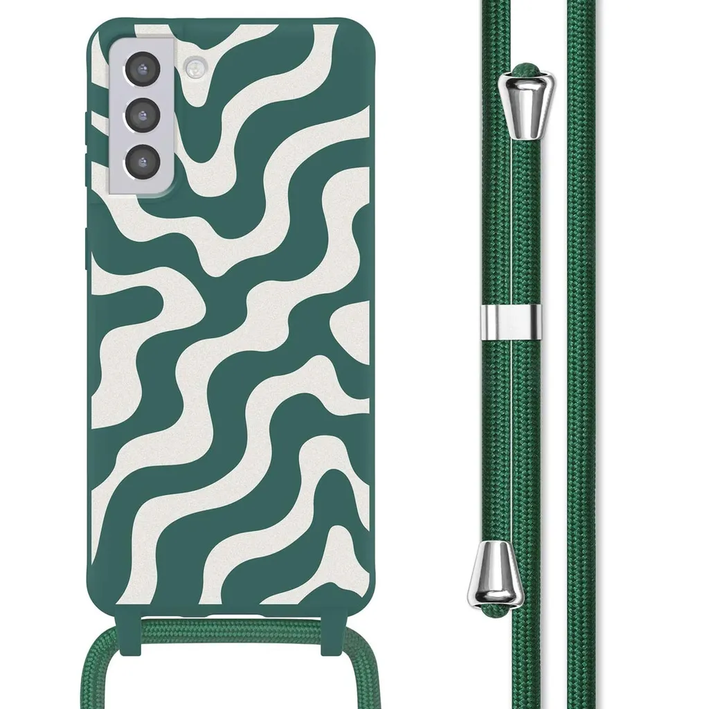Cover Viaggio S21 Plus imoshion Petrol Green con Cinturino