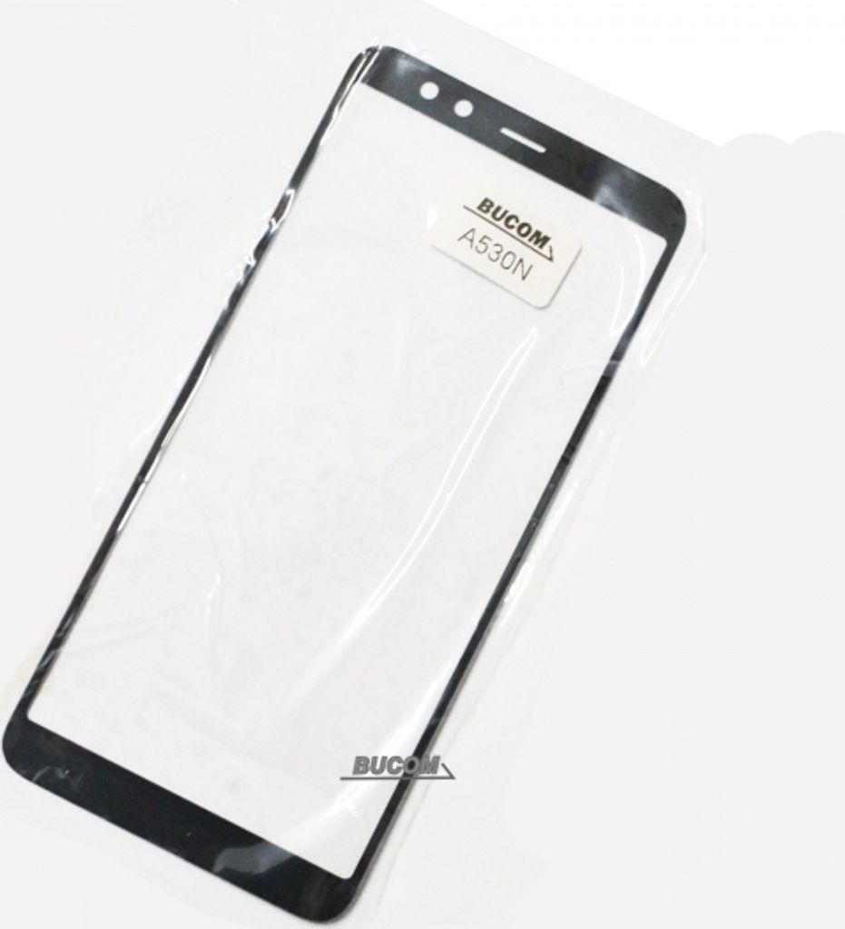 Display Glas Frontscheibe schwarz für Samsung Galaxy A8 (2018) A530F A530DS A530N