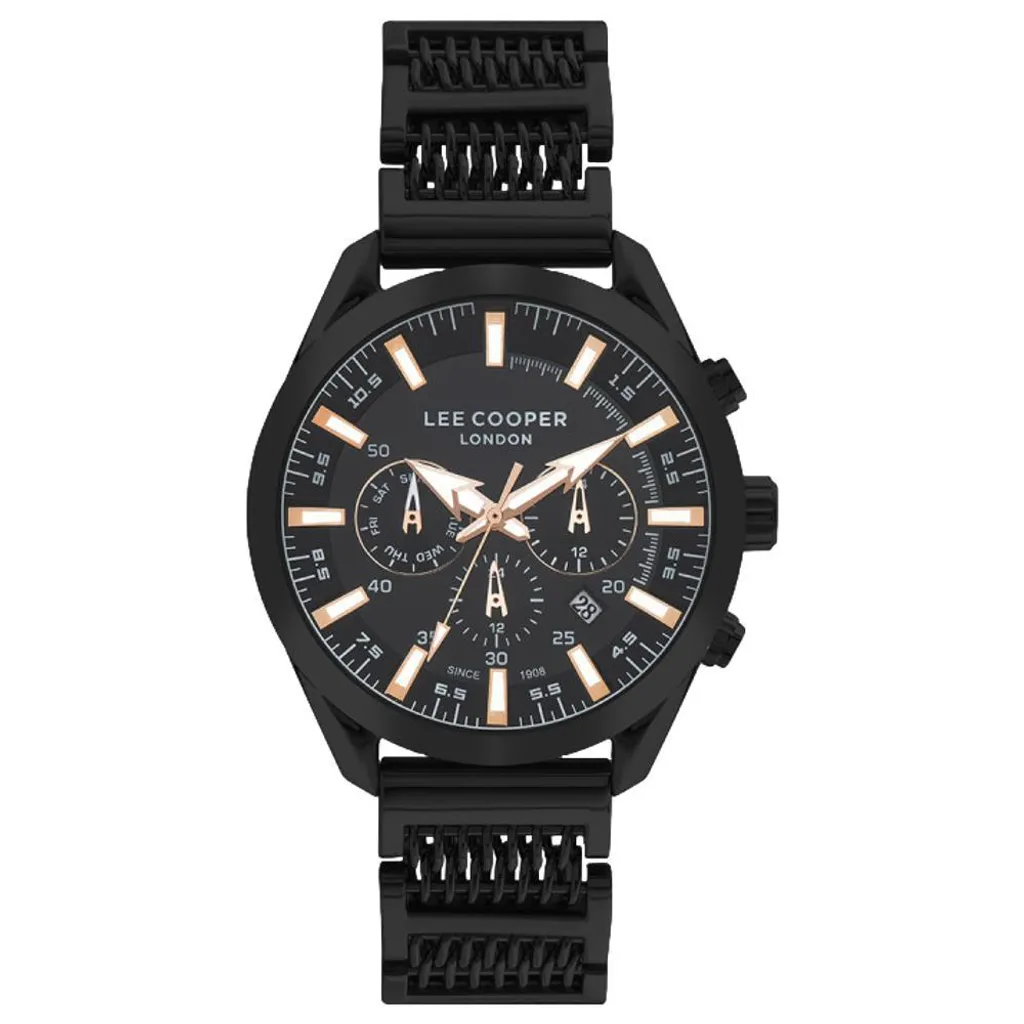 Orologio Lee Cooper LC07556.650 Damian Nero - Urban Style Uomo 2026