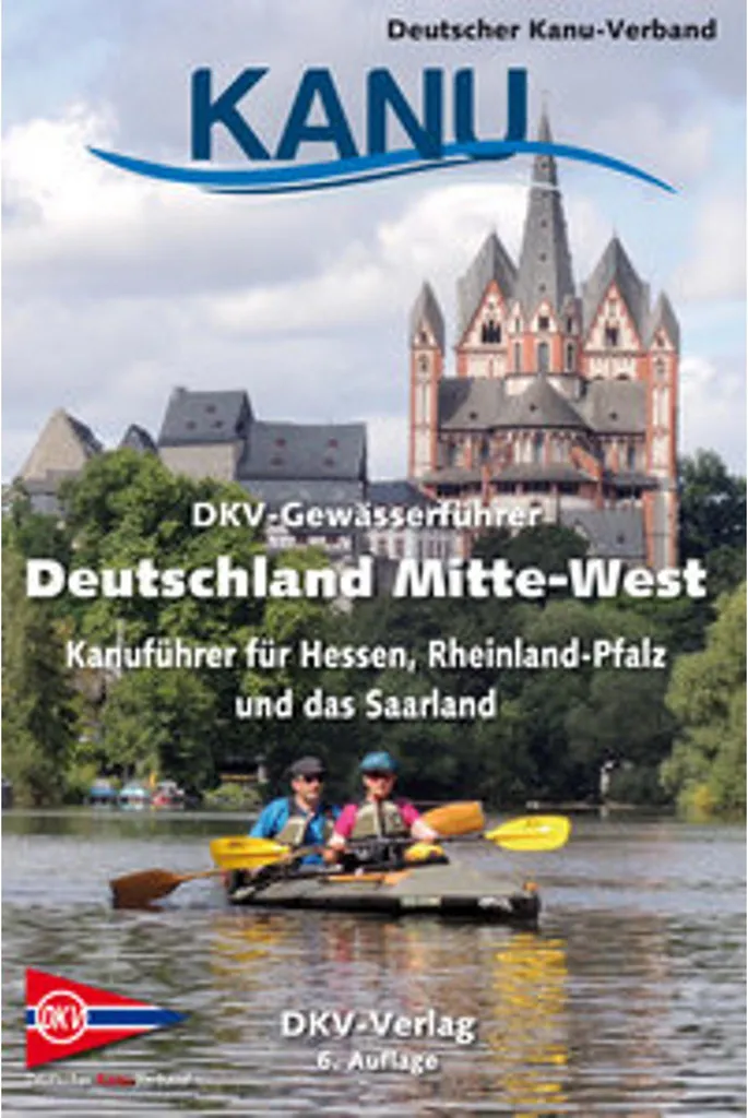 Guide Fleuves Allemagne DKV Mitte-West avec Kilométrage et Accès Canoë