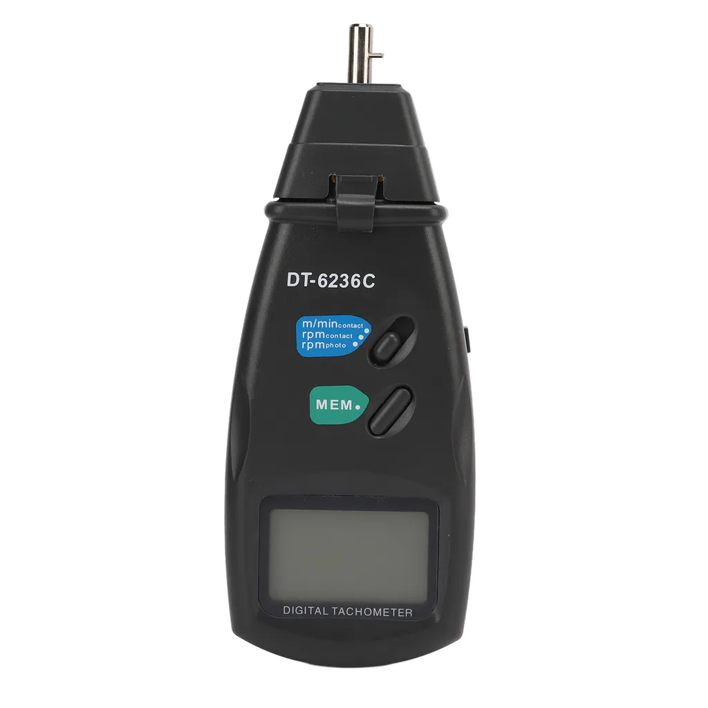 Tachymètre de Vitesse Numérique, Mesure Rapide RPM sans Contact Physique