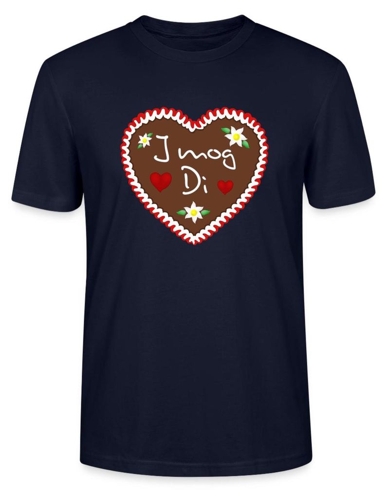Spreadshirt Lebkuchenherz I Mog Di Bayern Liebe Uni Bio Produktbild 