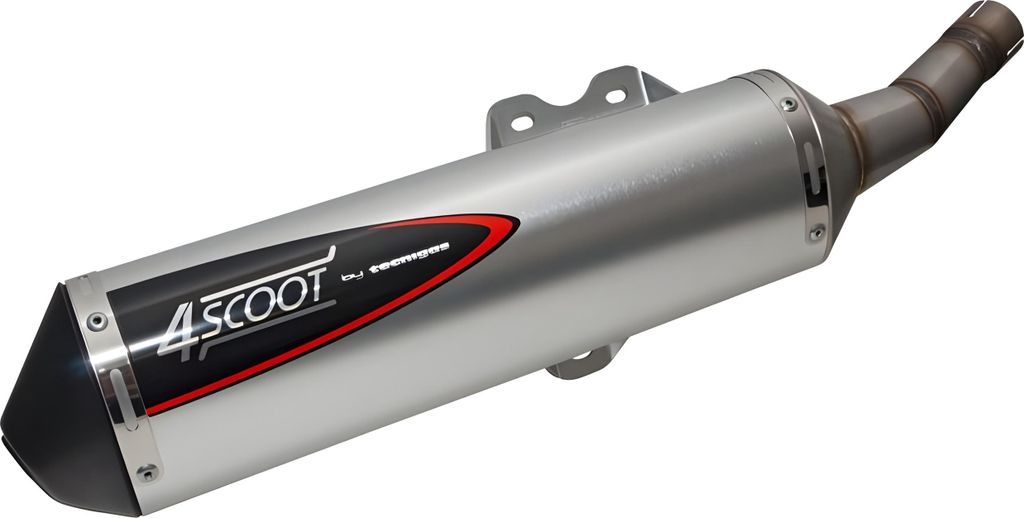 Touring Auspuff Tecnigas 4SCOOT mit Zulassung für Piaggio X9 Evolution 250