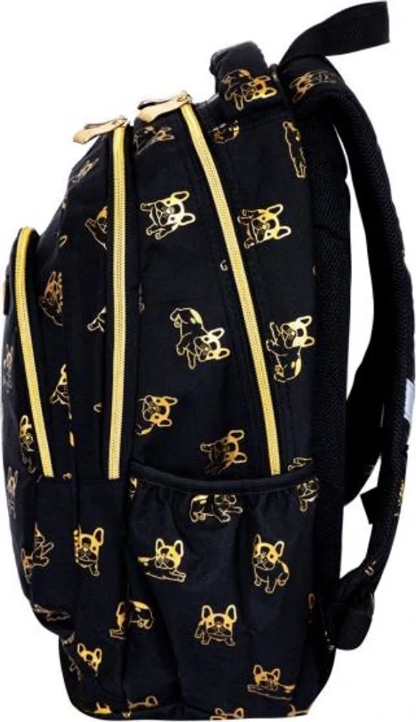 Sac d'école multi-compartiments Astra Golden Frenchie pour enfant