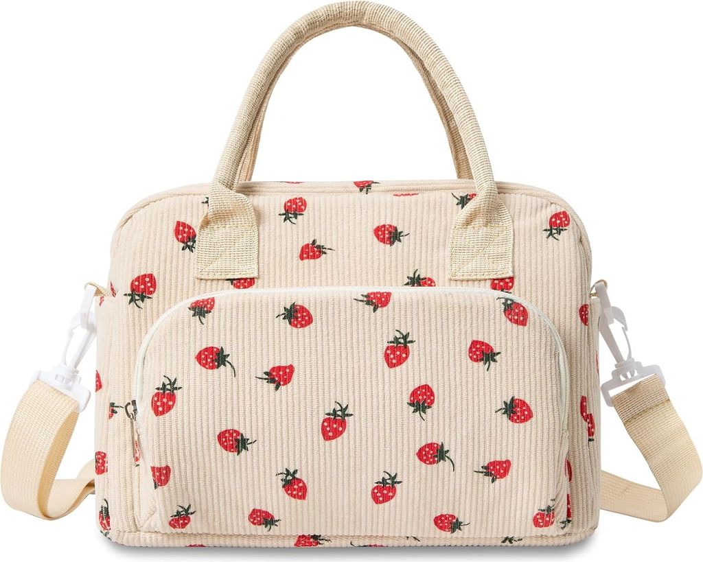 Kühltasche Klein für Frauen Männer, 12L Große Lunchtasche Isoliert Verstellbare Schultergurte, Faltbar Mini kühltasche kühlbox klein für Her...