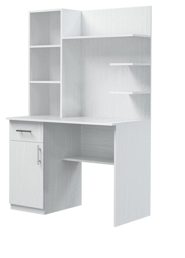 JONAS PC stolík E6 biele drevo ľavé Obrázok produktu 