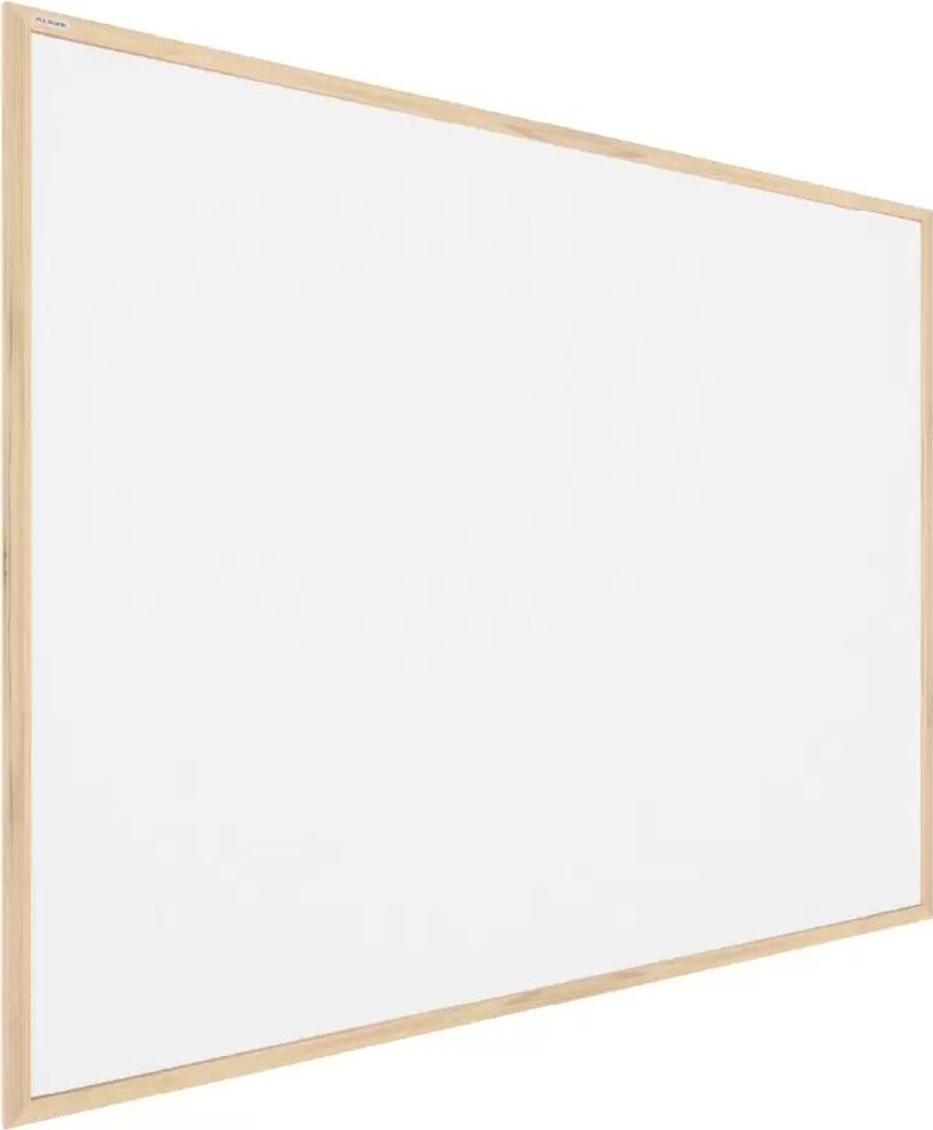 Bílá korková tabule v dřevěném rámu 120x90 cm Obrázek produktu 8
