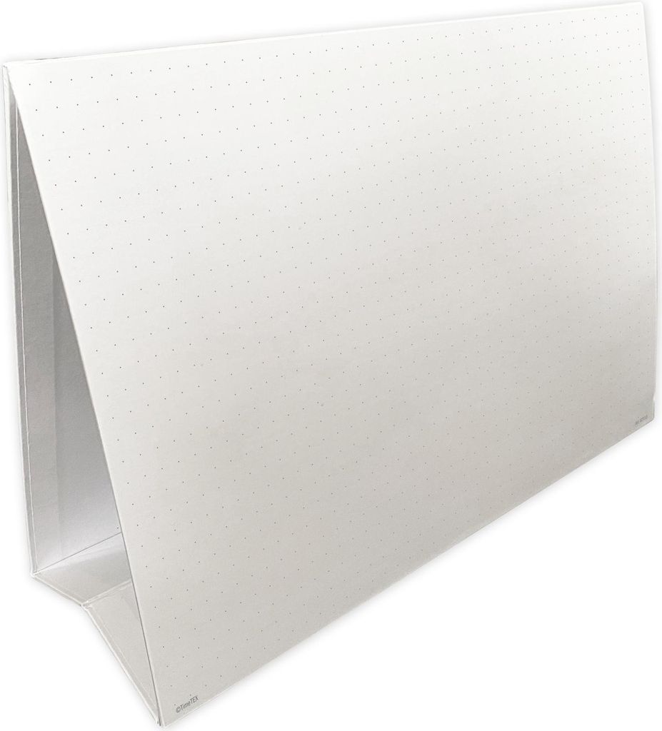 TimeTEX Tisch-Whiteboard A3 zum Aufstellen, magnethaftend