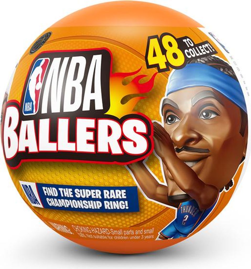 5 Surprise NBA Ballers Series 2, 3 rok / roky, Viacfarebný Obrázok produktu 
