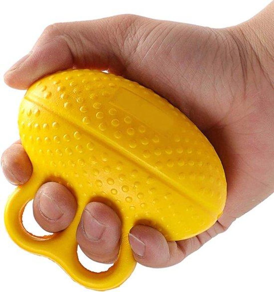 Handtrainer für Handgrip-Stärkung, Hand- und Fingerkräftetrainer mit Squeeze Ball, Reha- und Rehabilitationshilfe für Arthritis und Carpal-Tunn...