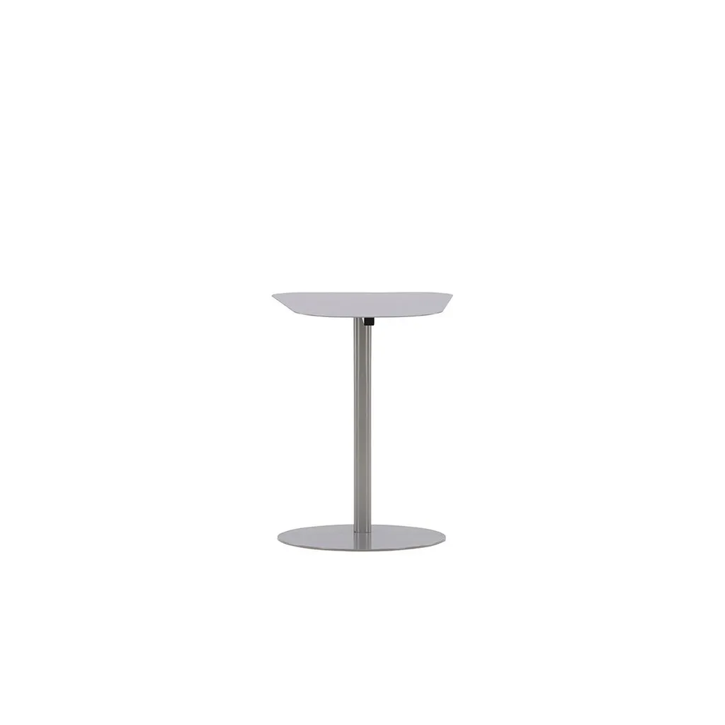 Table d'angle SanJose gris clair - Bureau de coin compact et moderne - 3