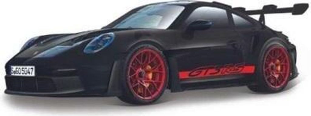 Bburago - Maquette Porsche 911 GT3, Kit de Montage 1:24, Réplique Détaillée à Assembler avec 28 Pièces, Licence Porsche, Âge Recommandé 14+ Ans
