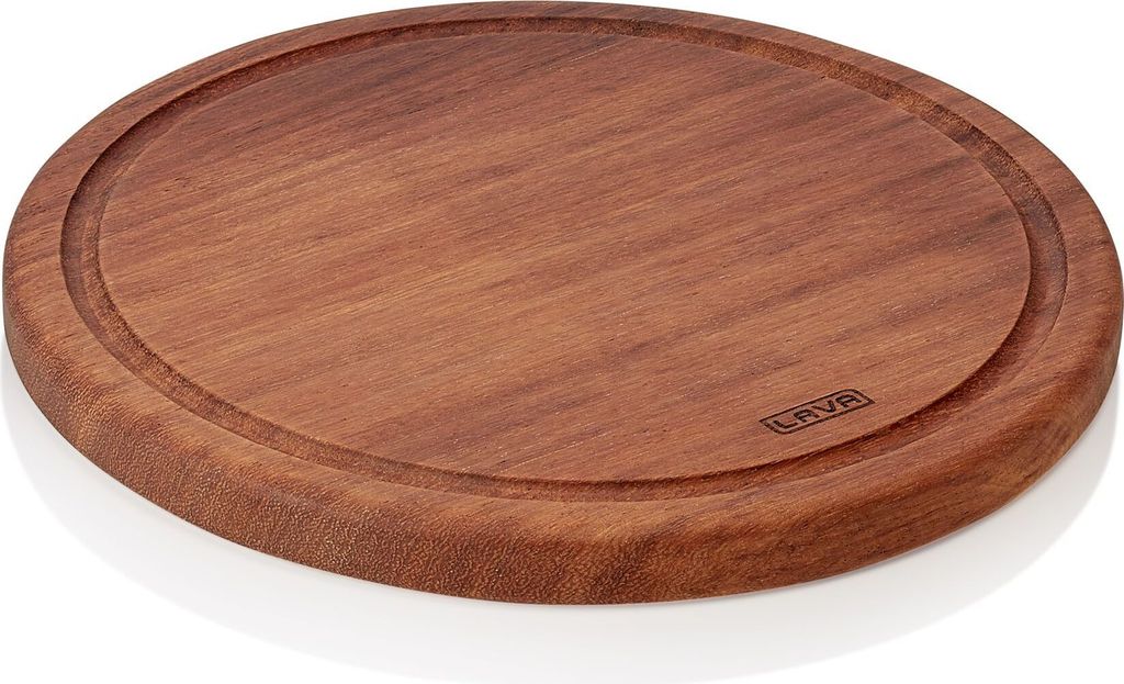 Servierbrett Lava, Ø 29 cm, Holz