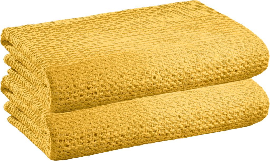 Erwin Müller Sommerdecke Siena" 2er-Pack curry 150x200 cm"