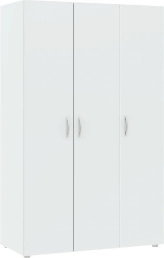 Garde-robe blanche Pettineo pour ranger vos vêtements froissés sans place