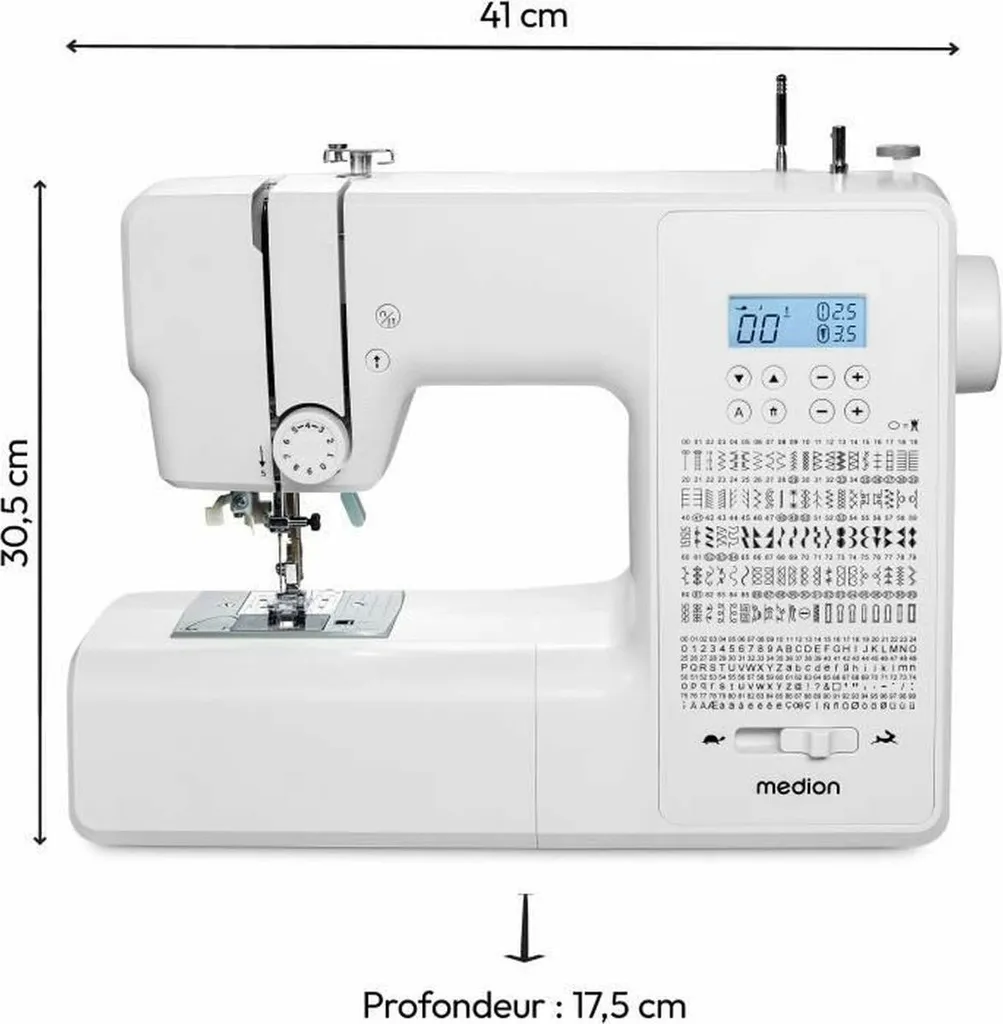 Machine à coudre Medion SD 36 avec 60 programmes de points de couture - 4