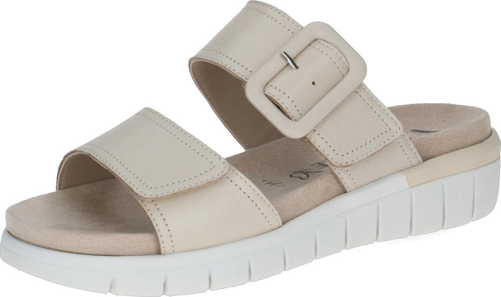 Caprice Damen Komfort Sandalen 9-27203-44 Creme