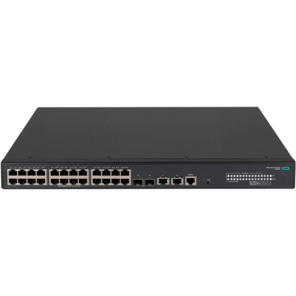 HPE Networking Comware Switch 24G POE+2SFP+2XGT EI 5140, Power over Ethernet (PoE)