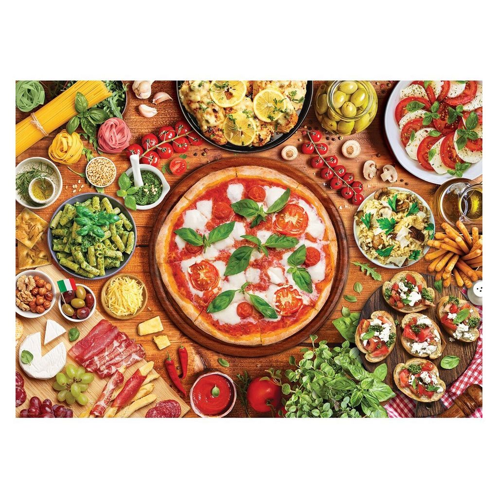 EUROGRAPHICS Puzzle Italienischer Tisch 1000 Teile