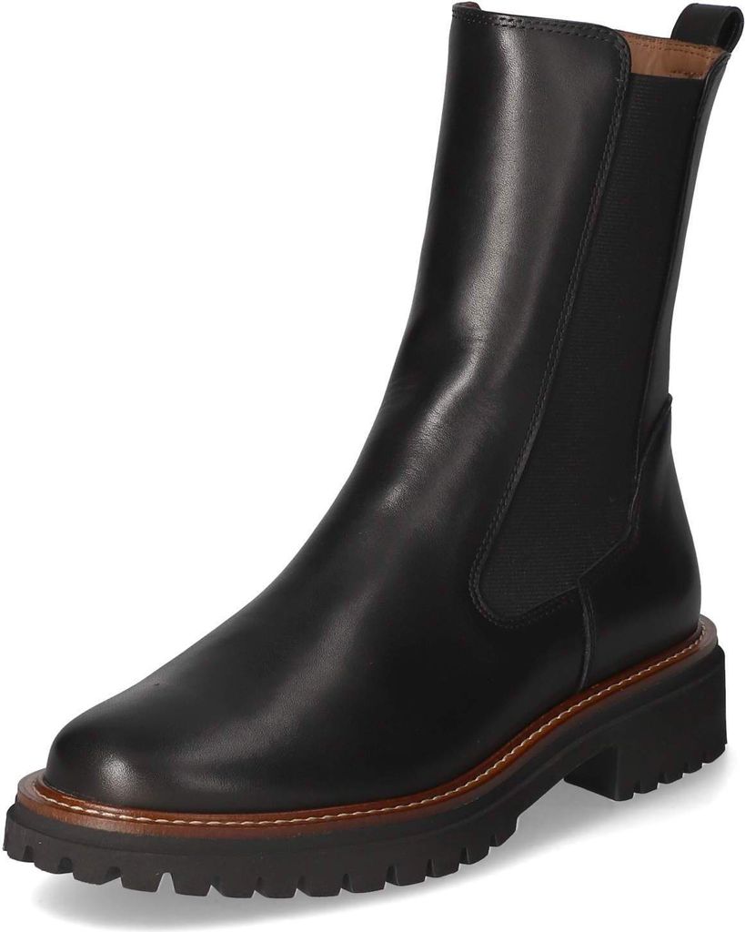 Paul Green Damen Stiefeletten/ Chelsea Boots Schwarz Produktbild 4