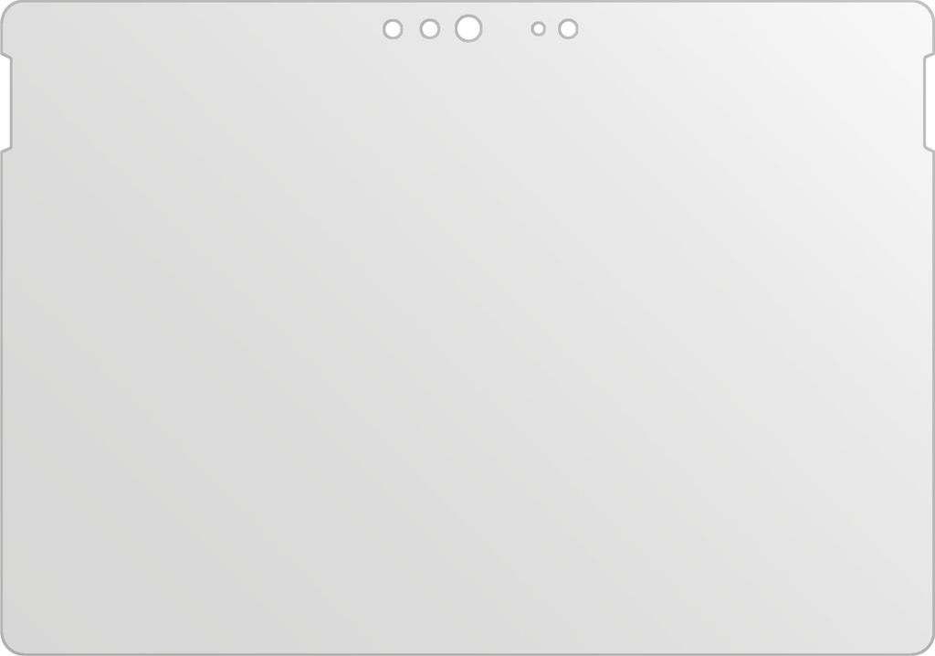 2x Schutzfolie für Microsoft Surface Go matt Displayschutzfolie Display Schutz