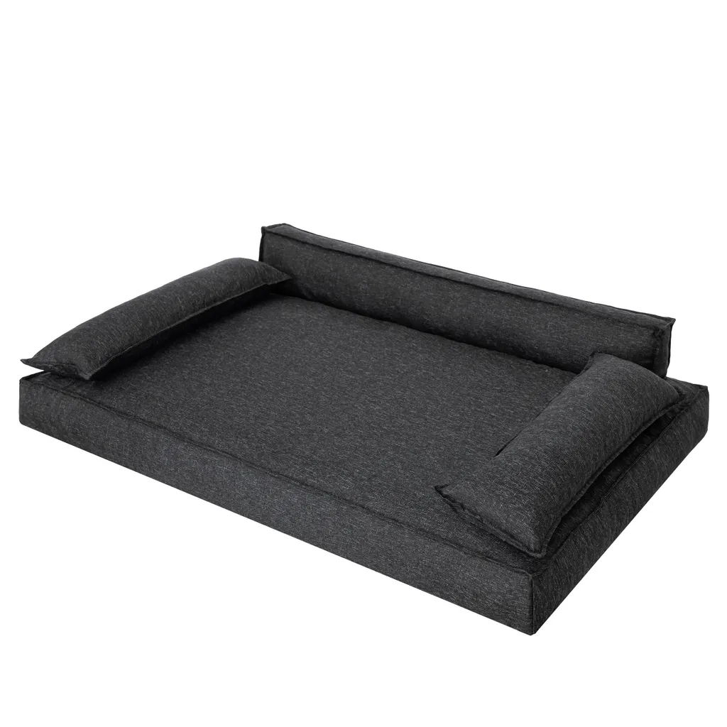 Divano per Cani Ortopedico 99x66 Nero - Supporto Articolare Avanzato