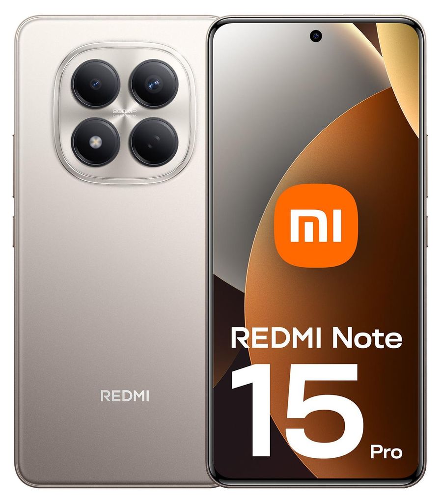 Xiaomi Redmi Note 15 Pro 5G 8GB/512GB Titanio Immagine del prodotto 