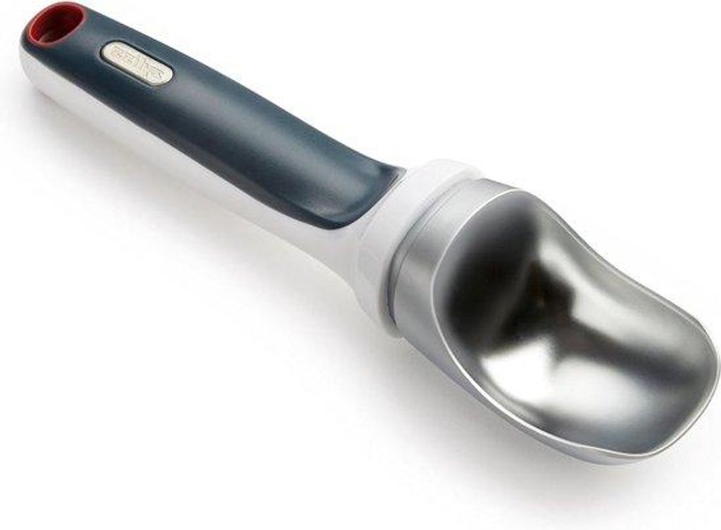 Grijs-Wit Aluminium/Kunststof Ijslepel für professionellen Einsatz bei Ijs Gelato - Wassertrocken