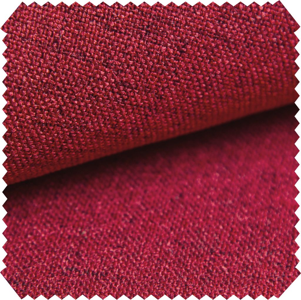 novely AUEN Premium Möbelstoff - Robuster Webstoff - Fein Gewebter Polsterstoff - Pflegeleichte Meterware 1lfm - Farbe: 08 Rot