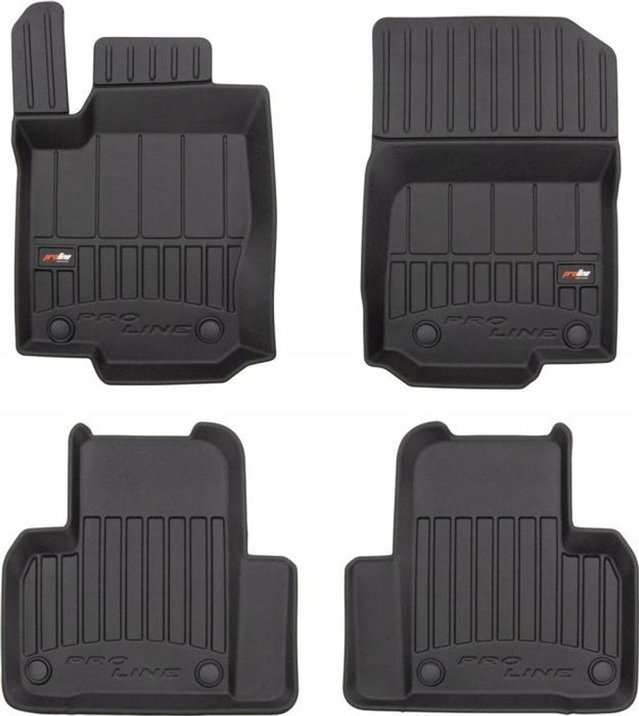 Gummimatten und Fußmatten Mercedes GLS X166 2016-2019 3D Mulde