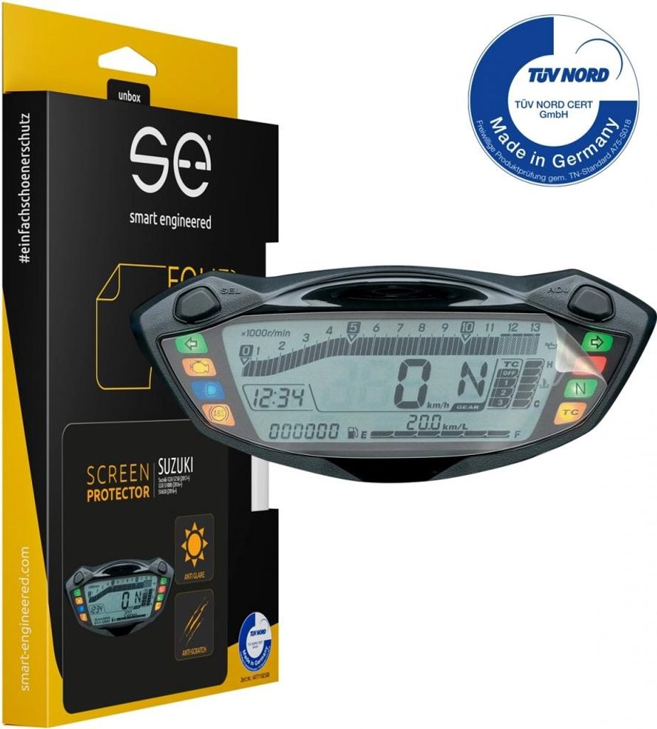 smart engineered SE-DCP-2-0102-0091-1-M 3D Cockpit Schutzfolie klar
