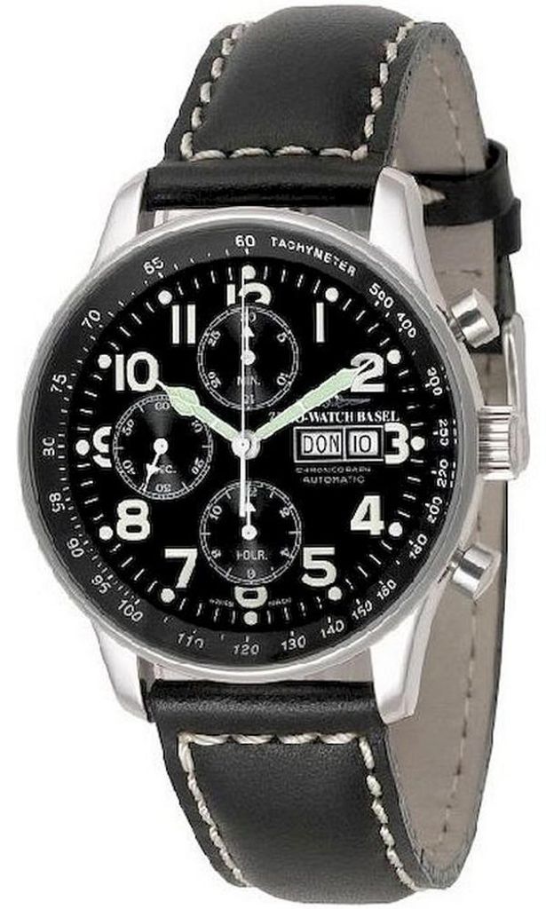 Zeno-Watch - Armbanduhr - Herren - Chrono - X-Large Pilot - P7TVDD-a1