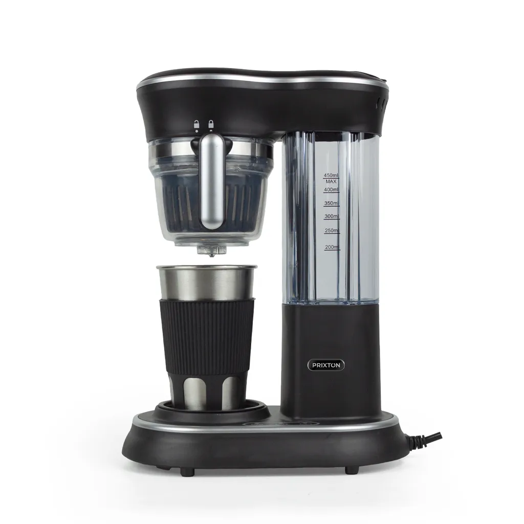 Machine à café 600W avec moulin acier intégré PRIXTON Capri Inoxydable