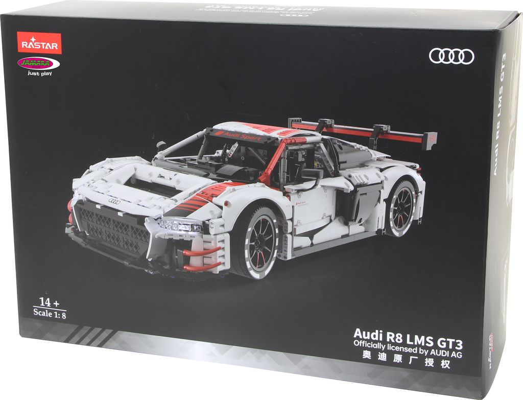 Audi R8 LMS GT3 1:8 weiß Bricks Produktbild 2