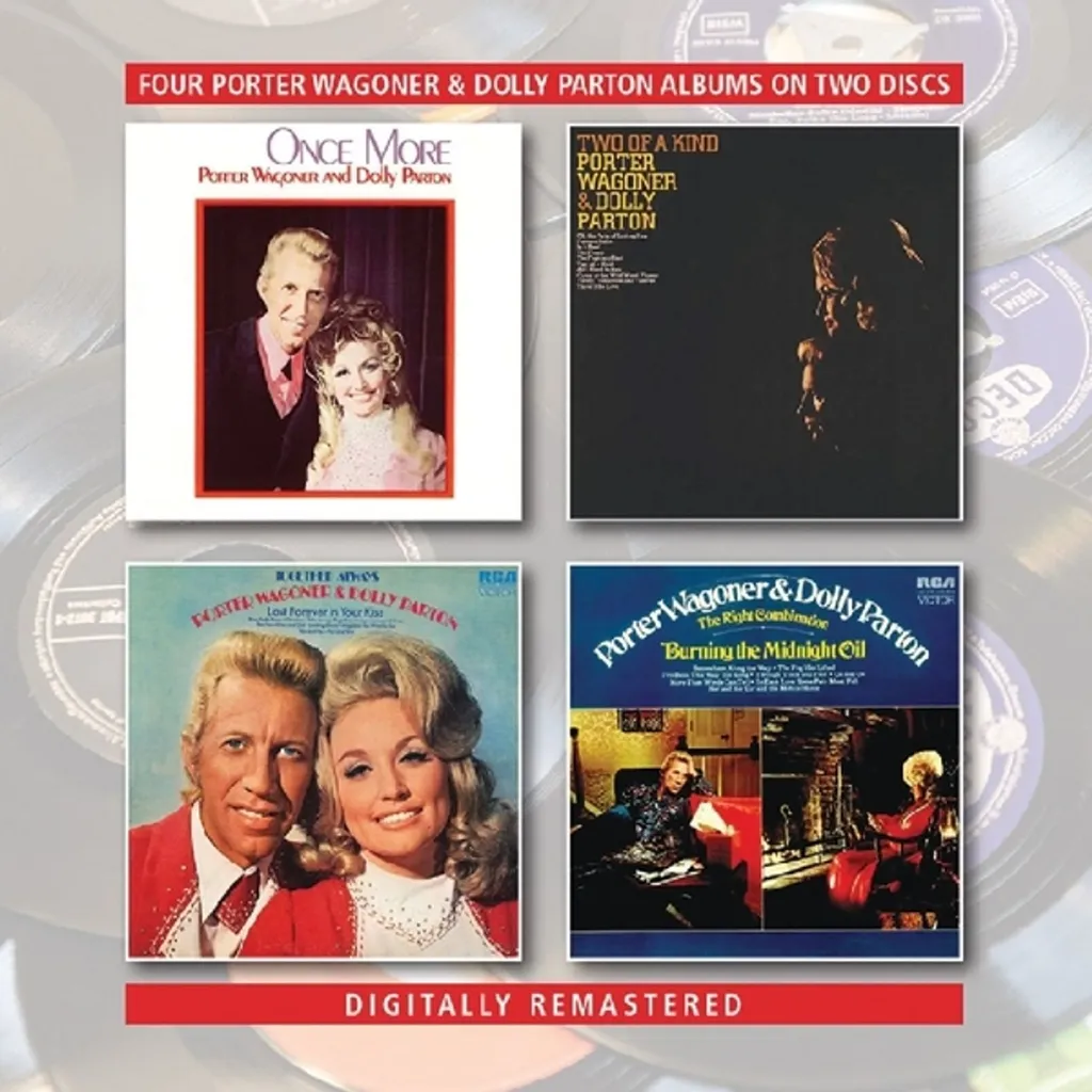 Porter Wagoner Anthologie 4 Albums Originaux Son Remastérisé Édition Luxe