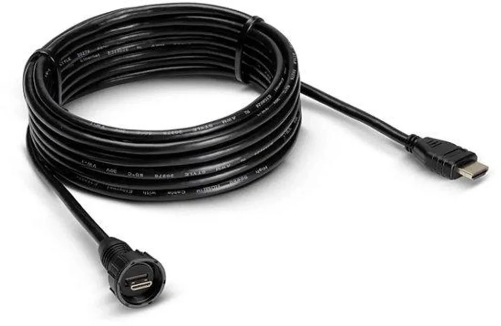 Câble HDMI Étanche Humminbird 3m AD HDMI IN 10 : Zéro Infiltration