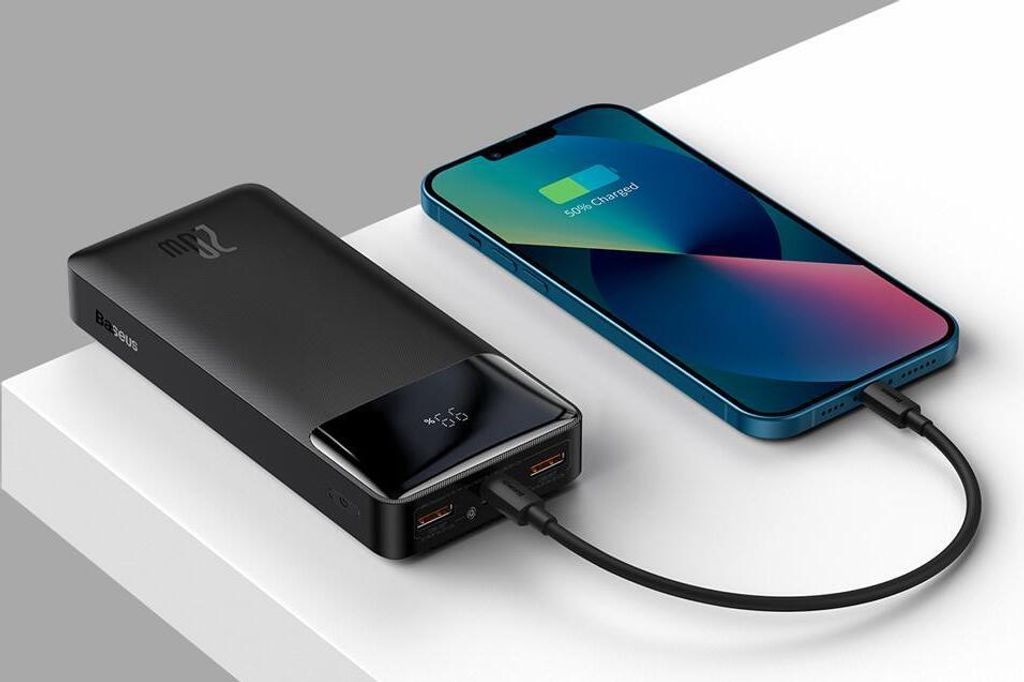 Baseus Bipow Schnelllade-Powerbank 20000mAh 20W schwarz Produktbild 7