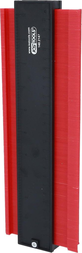 KS Tools Konturen-Lehre, Kunststoff, 280 mm lang Produktbild 