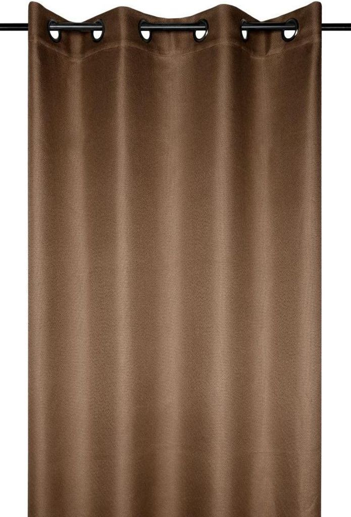 STOF Vorhang Braun 140x260