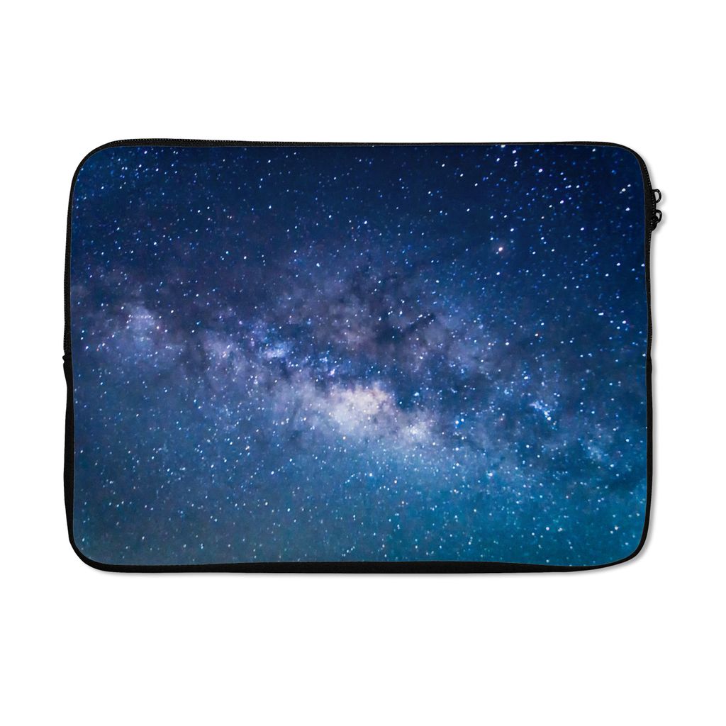MuchoWow Laptop Hülle 13 Zoll Heller Sternenhimmel Laptoptasche - Laptophülle - Sleeve - Rundumschutz